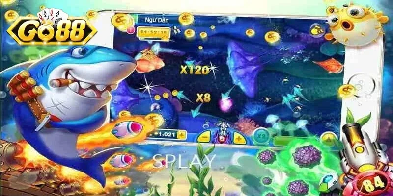 Các ưu điểm của trò chơi bắn cá tại cổng game Go88